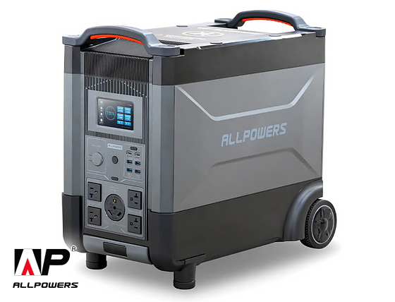 ALLPOWERS: R4000 Portable Power Station 3600W 3456Wh